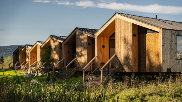 Clay restaurant at Wildflower farms in Gardiner, New York