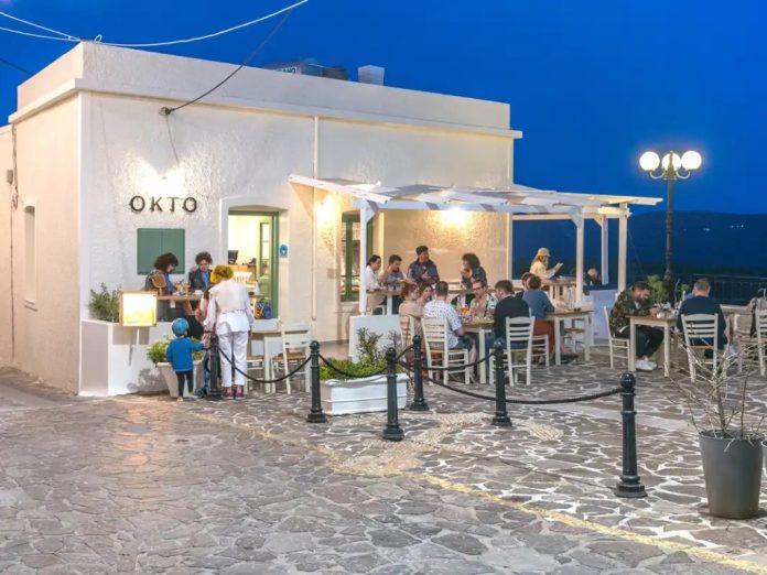 Okto in Trypiti’s Timeless Square, Mediterranean Cuisine Reinvented